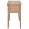 Stylish Brown Writing Desk - 109.5x45x77.5 cm Wood | Hipo Market