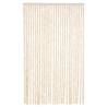 Fly Curtain Beige and White 118x220 cm - Insect Protection