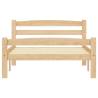 Solid Pinewood Bed Frame 90x200 cm - Stylish & Durable