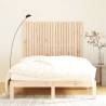 Elegant Solid Wood Pine Wall Headboard - 140x3x110 cm