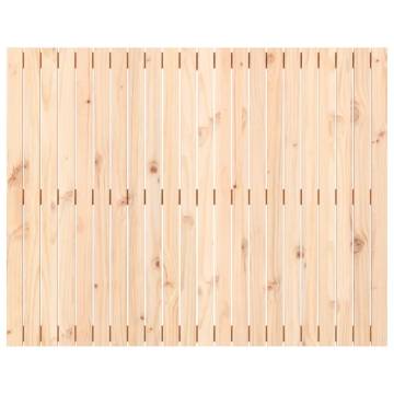 Elegant Solid Wood Pine Wall Headboard - 140x3x110 cm