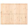 Elegant Solid Wood Pine Wall Headboard - 140x3x110 cm