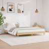 Bed Frame Sonoma Oak 160x200 cm Engineered Wood Colour sonoma oak Size 160 x 200 cm 