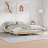 Sonoma Oak Bed Frame 160x200 cm - Durable Engineered Wood