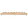 Sonoma Oak Bed Frame 160x200 cm - Durable Engineered Wood