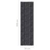 Insect Curtain Anthracite - 56x200 cm Chenille | HipoMarket