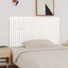 Wall Headboard White 166x3x90 cm Solid Wood Pine Colour white Size 166 x 90 cm Quantity in Package 1 