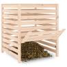 Composter 82.5x82.5x99.5 cm Solid Wood Pine - Eco-Friendly Solution