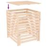 Composter 82.5x82.5x99.5 cm Solid Wood Pine - Eco-Friendly Solution