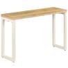 Elegant Console Table - Solid Mango Wood & Steel | HipoMarket