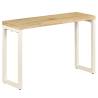 Elegant Console Table - Solid Mango Wood & Steel | HipoMarket