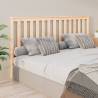 Bed Headboard 186x6x101 cm Solid Wood Pine Colour natural Size 186 x 101 cm Quantity in Package 1 