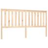 Solid Wood Pine Bed Headboard - Stylish & Supportive Design