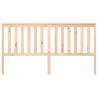 Solid Wood Pine Bed Headboard - Stylish & Supportive Design