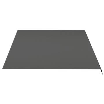 Replacement Awning Fabric Anthracite 5x3.5m | HipoMarket