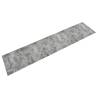 Kitchen Rug Washable Beton 60x300 cm Velvet Colour grey and black Size 60 x 300 cm Quantity in Package 1 