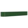 Garden Raised Bed Powder-coated Steel 507x100x68 cm - Green