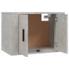 Wall-mounted TV Cabinets in Concrete Grey - 2 pcs | HipoMarket