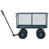 Durable Garden Hand Trolley Green - 350 kg Capacity