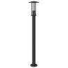 Outdoor Floor Lamps 3pcs Black Stainless Steel - IP44 Weatherproof