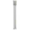 Outdoor Floor Lamp with Outlet - 110cm Stainless Steel