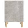 Elegant Concrete Grey Bedside Cabinets - 2 pcs | HipoMarket