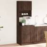 Kitchen Cabinet Brown Oak 60x50x180 cm Engineered Wood Colour brown oak Quantity in Package 1 Length 60 cm Number of 