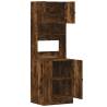 Smoked Oak Kitchen Cabinet 60x50x180 cm - Hipo Market