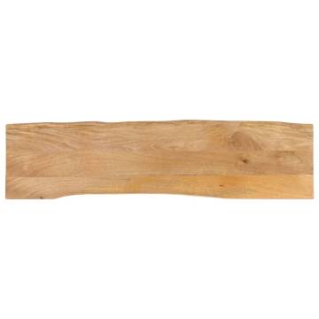 Live Edge Solid Wood Mango Table Top 160x40 cm | HipoMarket