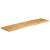 Live Edge Solid Wood Mango Table Top 160x40 cm | HipoMarket