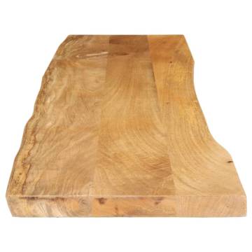 Live Edge Solid Wood Mango Table Top 160x40 cm | HipoMarket