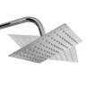 Luxurious Dual Head Shower Set - Stainless Steel & Hand Shower