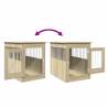 Dog Crate Furniture Sonoma Oak - Stylish & Durable | Hipo Market