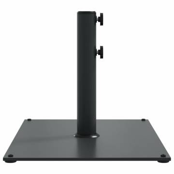 15 kg Rectangular Parasol Base for Ø32-48 mm Poles - Stable & Durable