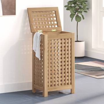 Wash Bin 35x25x60 cm Solid Teak Wood - Stylish & Durable