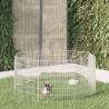 8-Panel Rabbit Cage 54x60 cm Galvanised Iron Size 54 x 60 cm Model 8-panel 