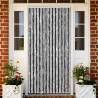 Fly Curtain Grey and Black 118x220 cm Chenille Colour grey and black Size 118 x 220 cm 