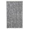 Fly Curtain Grey & Black 118x220 cm - Chenille Insect Defense