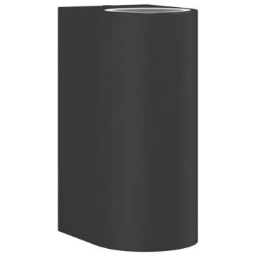 Outdoor Wall Light - Black Die-cast Aluminium | Hipo Market