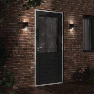 Outdoor Wall Light - Black Die-cast Aluminium | Hipo Market