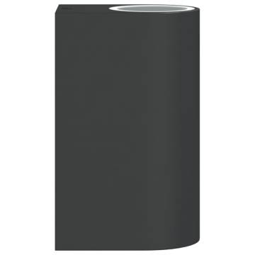 Outdoor Wall Light - Black Die-cast Aluminium | Hipo Market