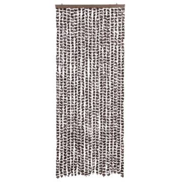 Fly Curtain Brown & White 56x200 cm - Insect Protection