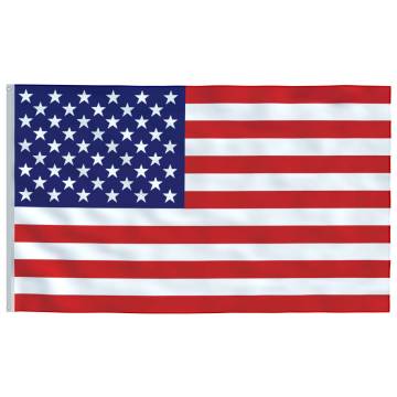 US Flag and Pole Aluminium 6m - Show Your Patriotism