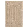 Rug ZIZUR 240x340 cm - Stylish Jute Look for Indoors & Outdoors