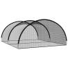 Black Baseball Batting Cage Net 600x400 cm - Durable Polyester