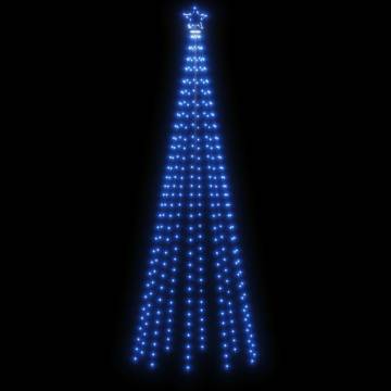 Christmas Cone Tree Blue - 310 LEDs, 100x300 cm | Hipo Market