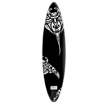 Inflatable Stand Up Paddleboard Set - 305x76x15 cm Black