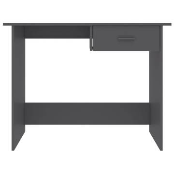 Modern Grey Desk - 100x50 cm | Stylish & Functional