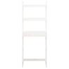 Elegant White Toilet Rack - Solid Pine Wood - 63x26x171 cm