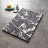 RIDDER Bathroom Rug Marmor Grey-White 90x60 cm - Hipomarket